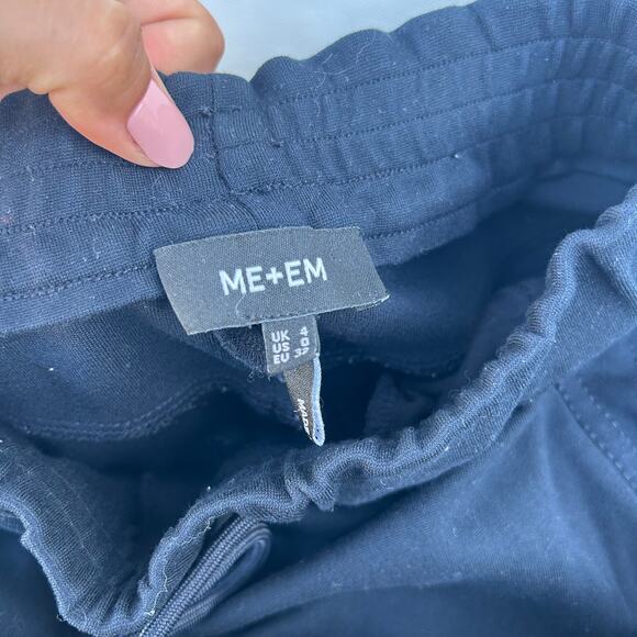 ME+EM Navy Luxe Travel Tailoring Layering Jacket Man Pant Co-Ord Set 0 - Picture 14 of 16